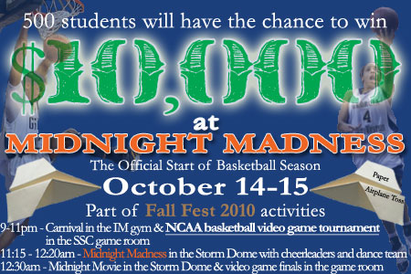 Be a part of the "Madness" on Thursday