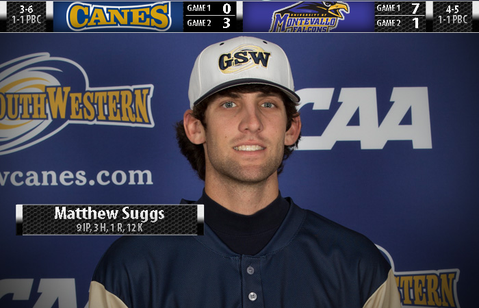 Suggs Sits Down 12; GSW Splits Twinbill At Montevallo
