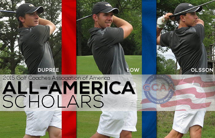 Trio Of Golfers Named All-America Scholars