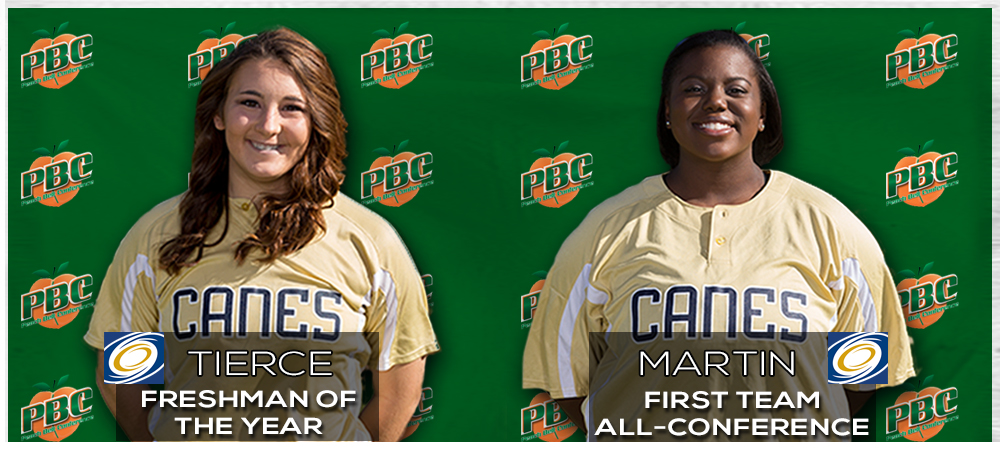 Tierce Freshman Of The Year, Martin First Team All-Conference