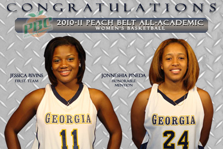 Bivins and Pineda receive PBC All-Academic honors