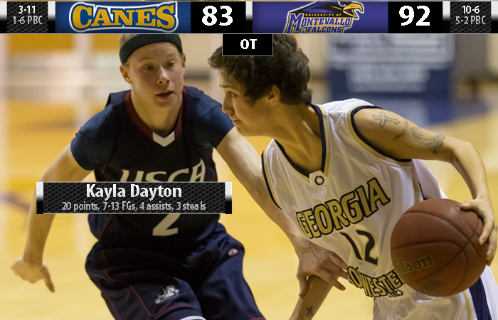 Lady 'Canes Falter in Overtime