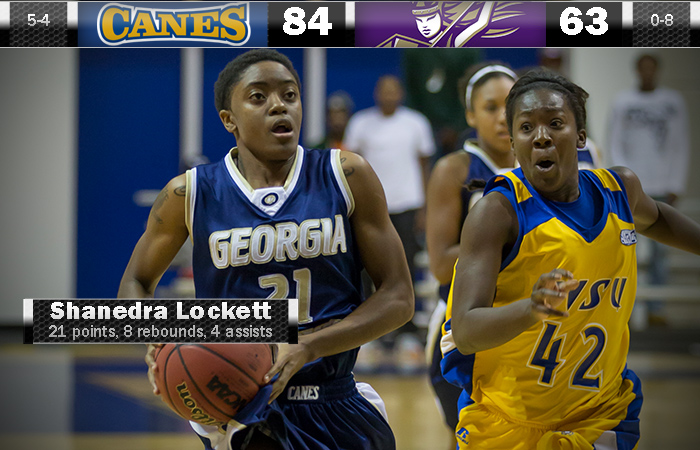 Lockett Leads The Lady 'Canes