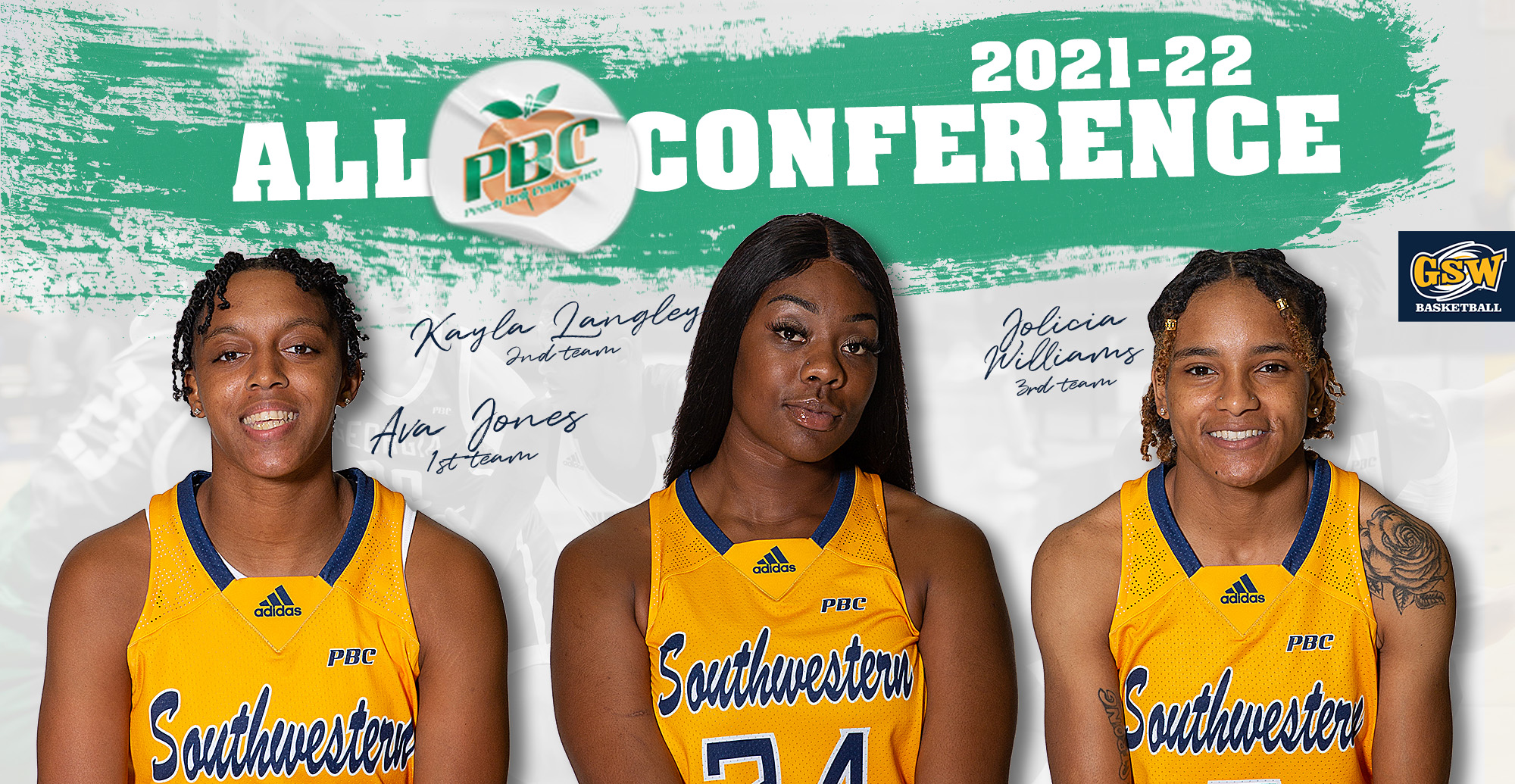 Three Lady Canes Named to All-Conference Teams