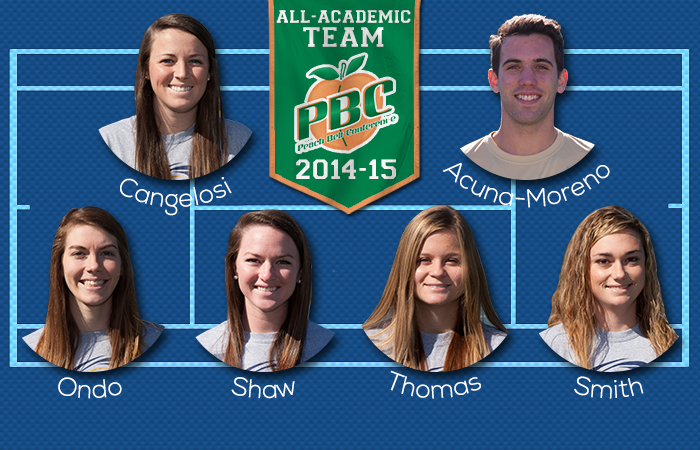 GSW Tennis Places Six On All-Academic Team