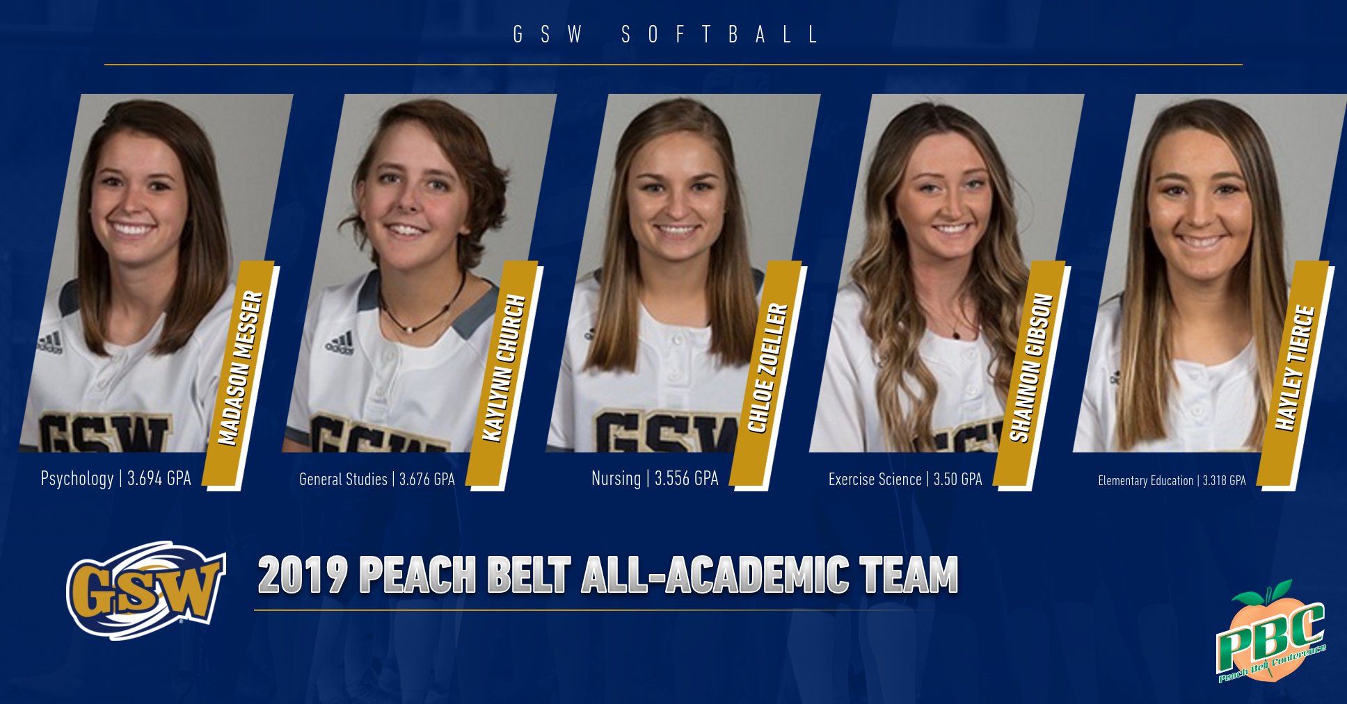 Five Lady Canes Named To PBC All-Academic Team