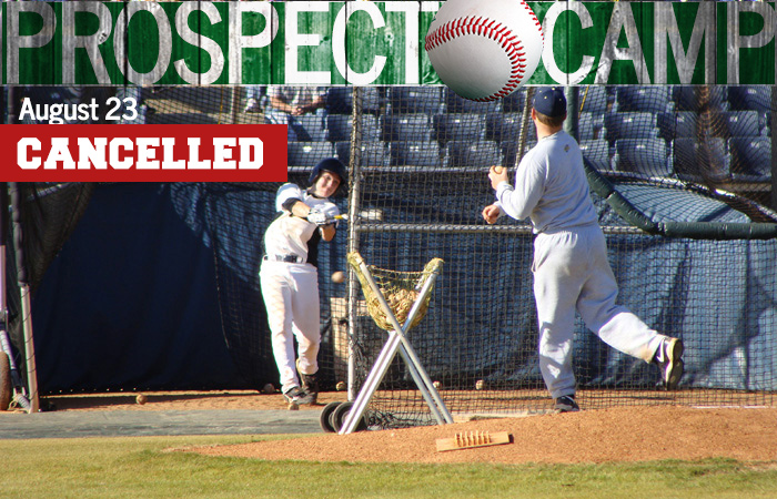 High School Prospect Baseball Camp Cancelled