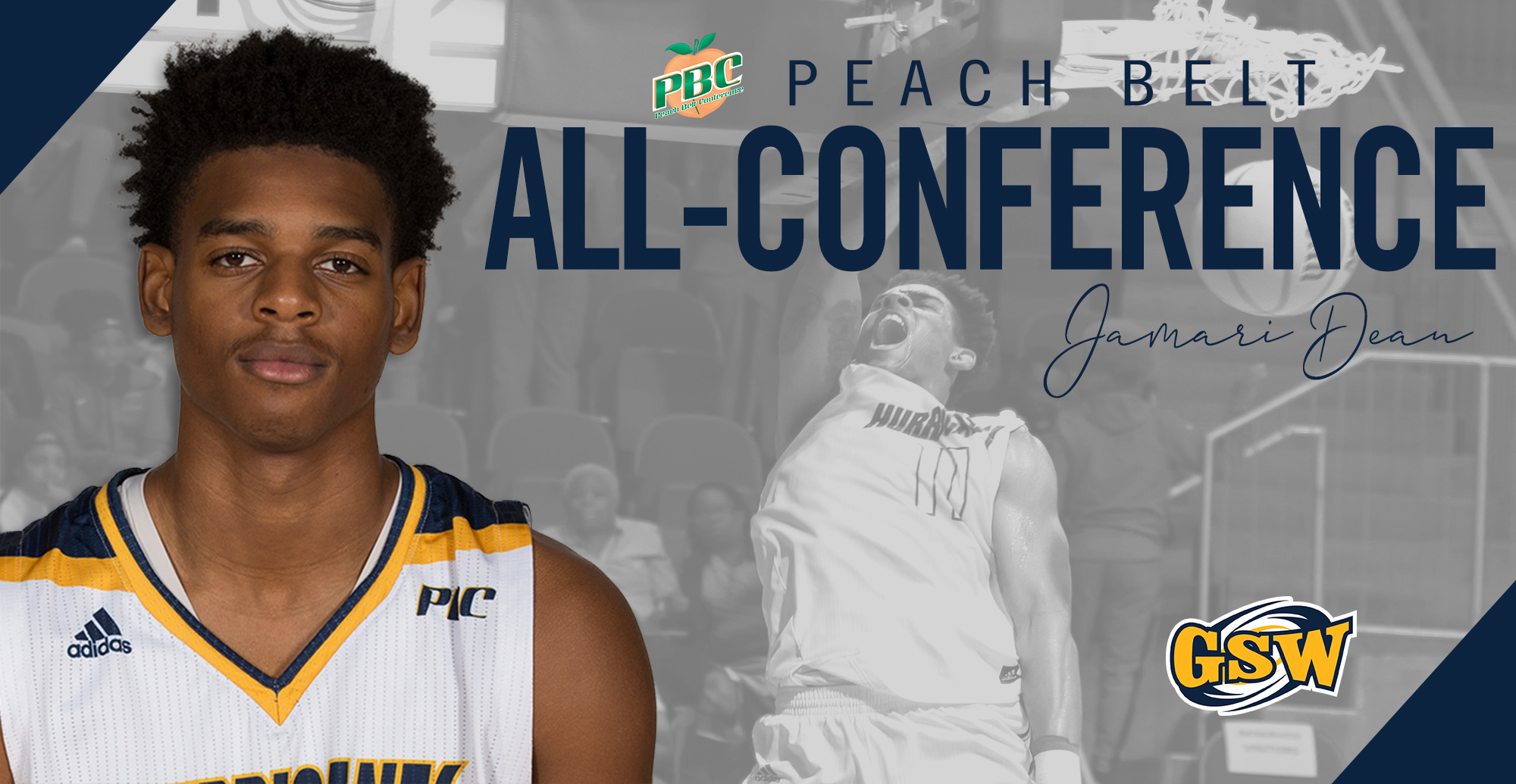 Dean Earns All-Conference Honors