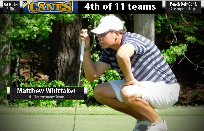 Whittaker All-Tournament; Canes 4th At PBC Championships
