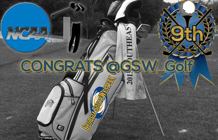 GSW Golf Takes 9th at NCAA DII South/Southeast Regionals