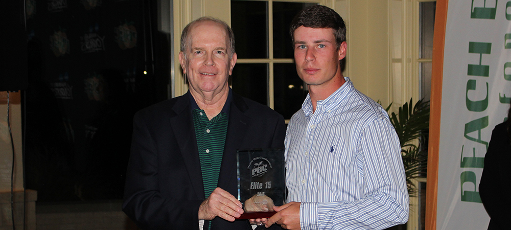 Ward Receives Peach Belt Elite 15 Award For Golf