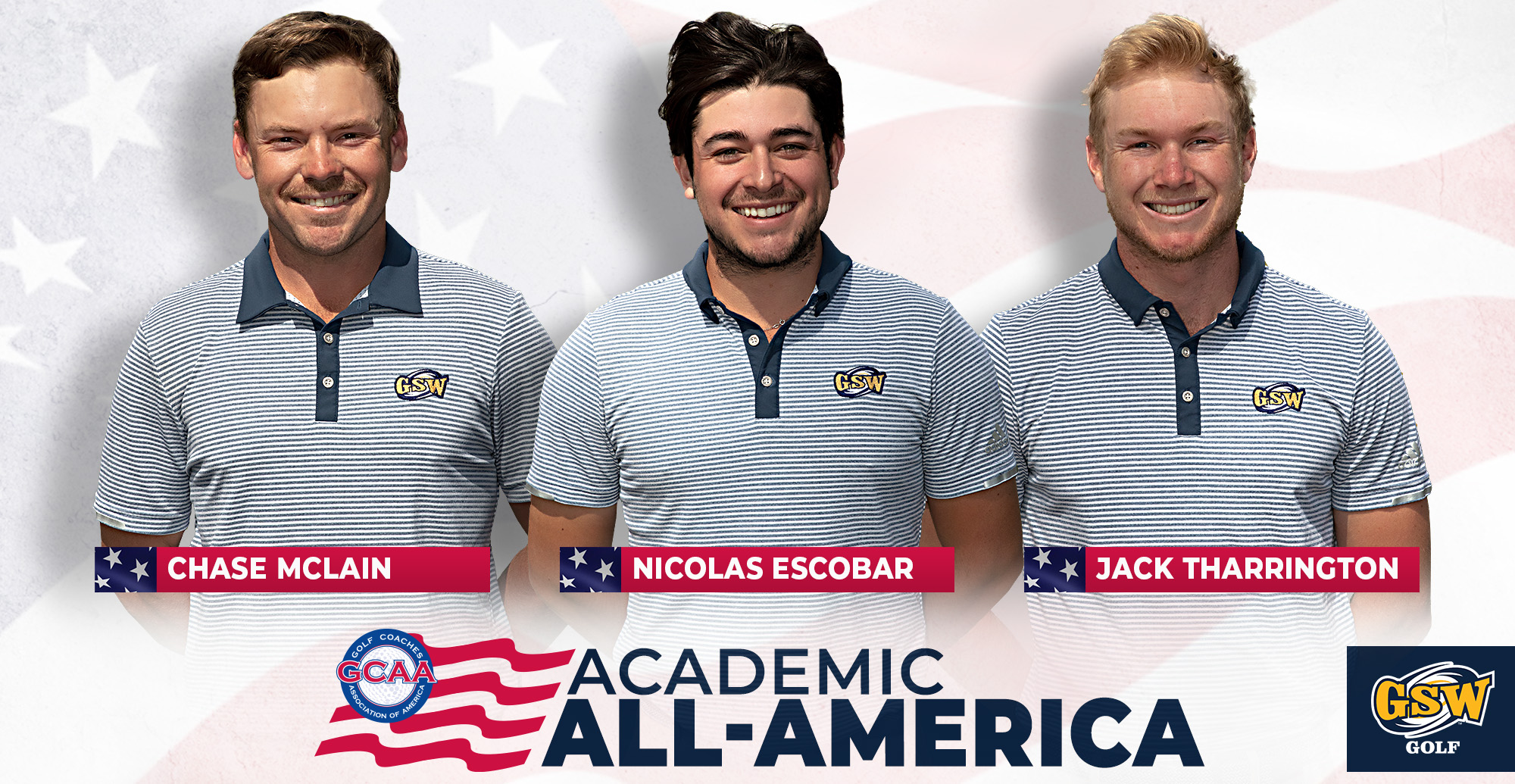 Trio Named GCAA Srixon/Cleveland Golf All-America Scholars