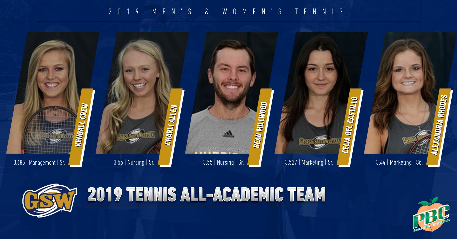 Tennis Lands Five On All-Academic Team