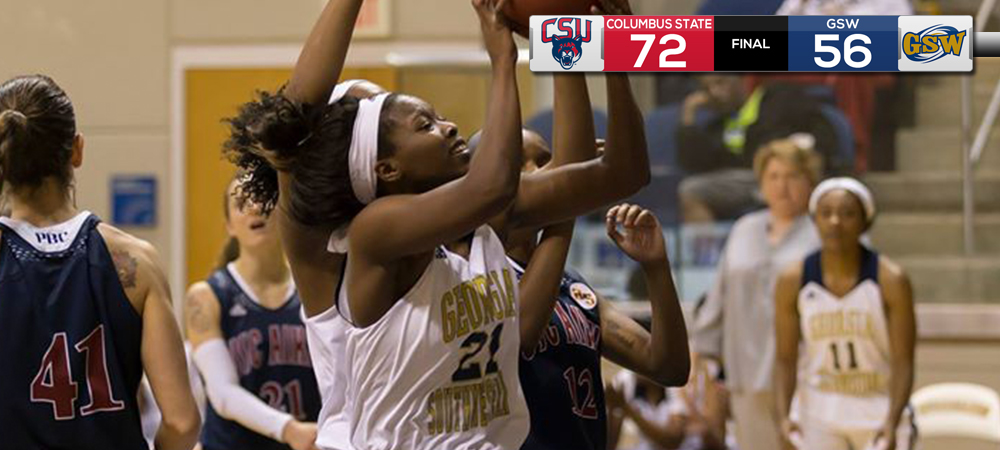 Holden Gets Fifth Consecutive Double-Double In Columbus State Loss