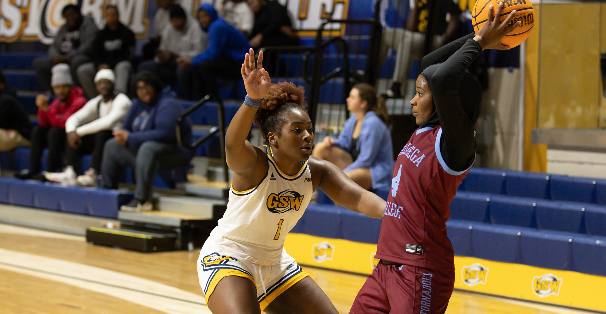Striking Gold; Lady Canes Rout Albany State 78-36