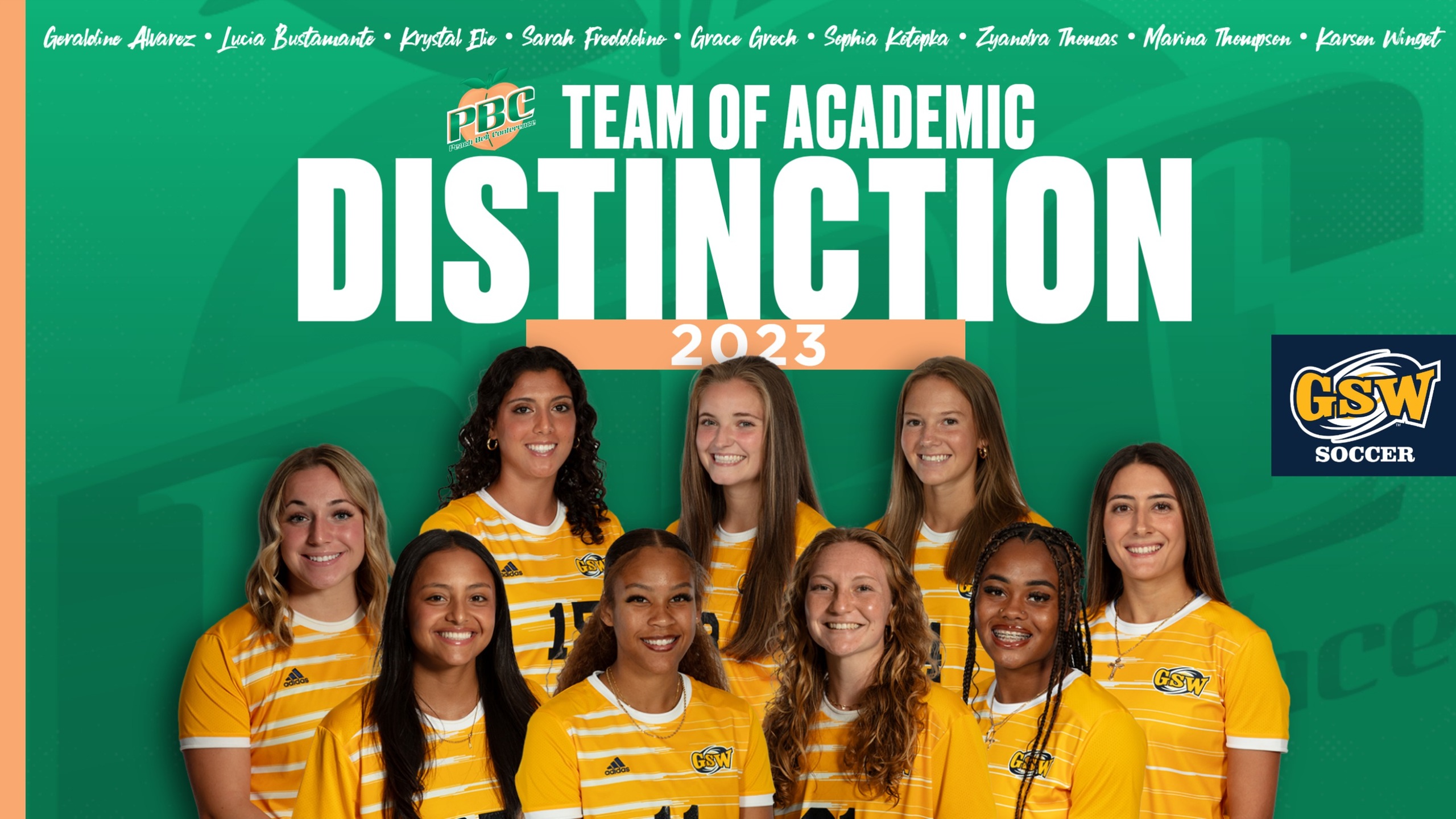 Record Nine Lady Canes Named to PBC Team of Academic Distinction