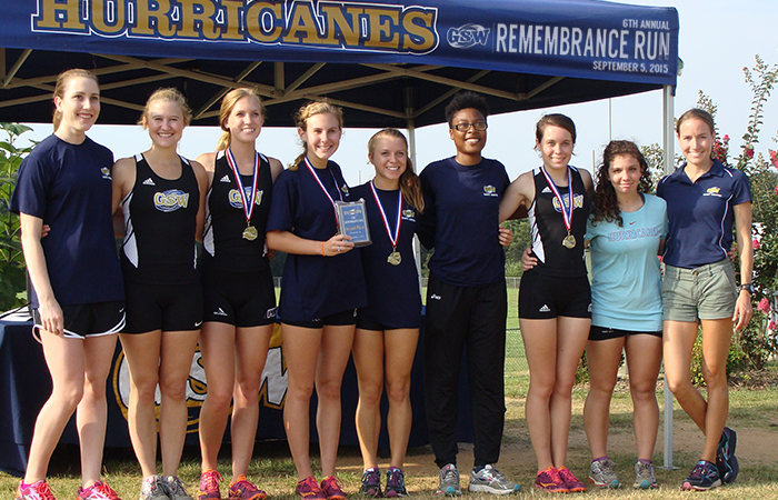Lady 'Canes Take Second Place At Remembrance Run